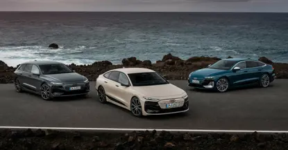 An image showing the Audi A6 e-tron Sportback & Avant Estate