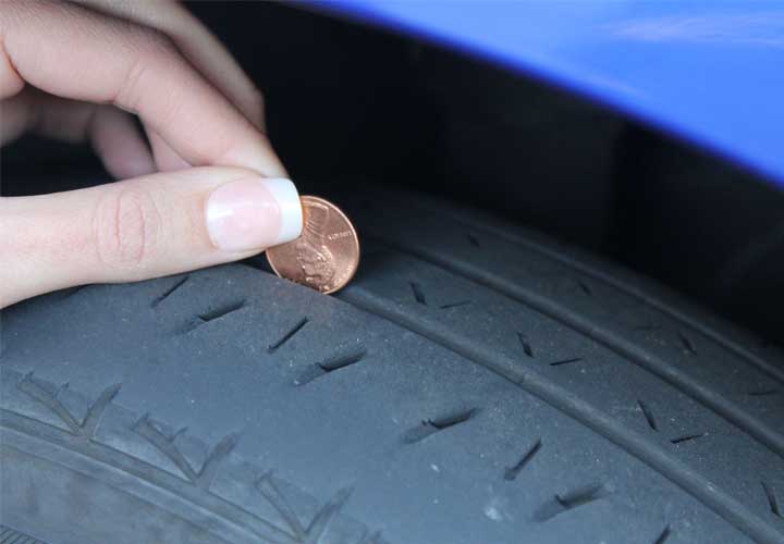 tyre tread check