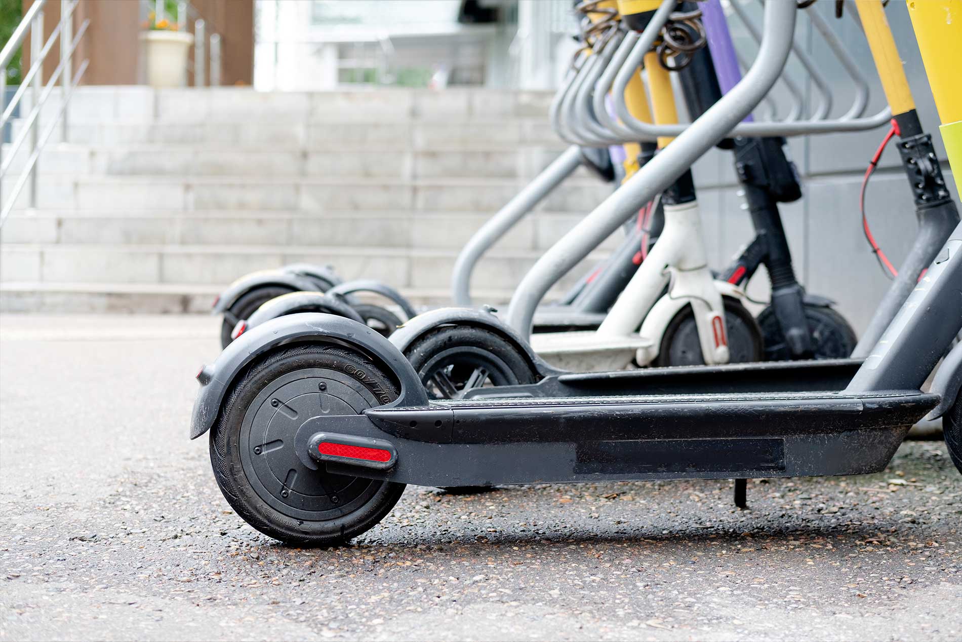 Clampdown on illegal e-scooters