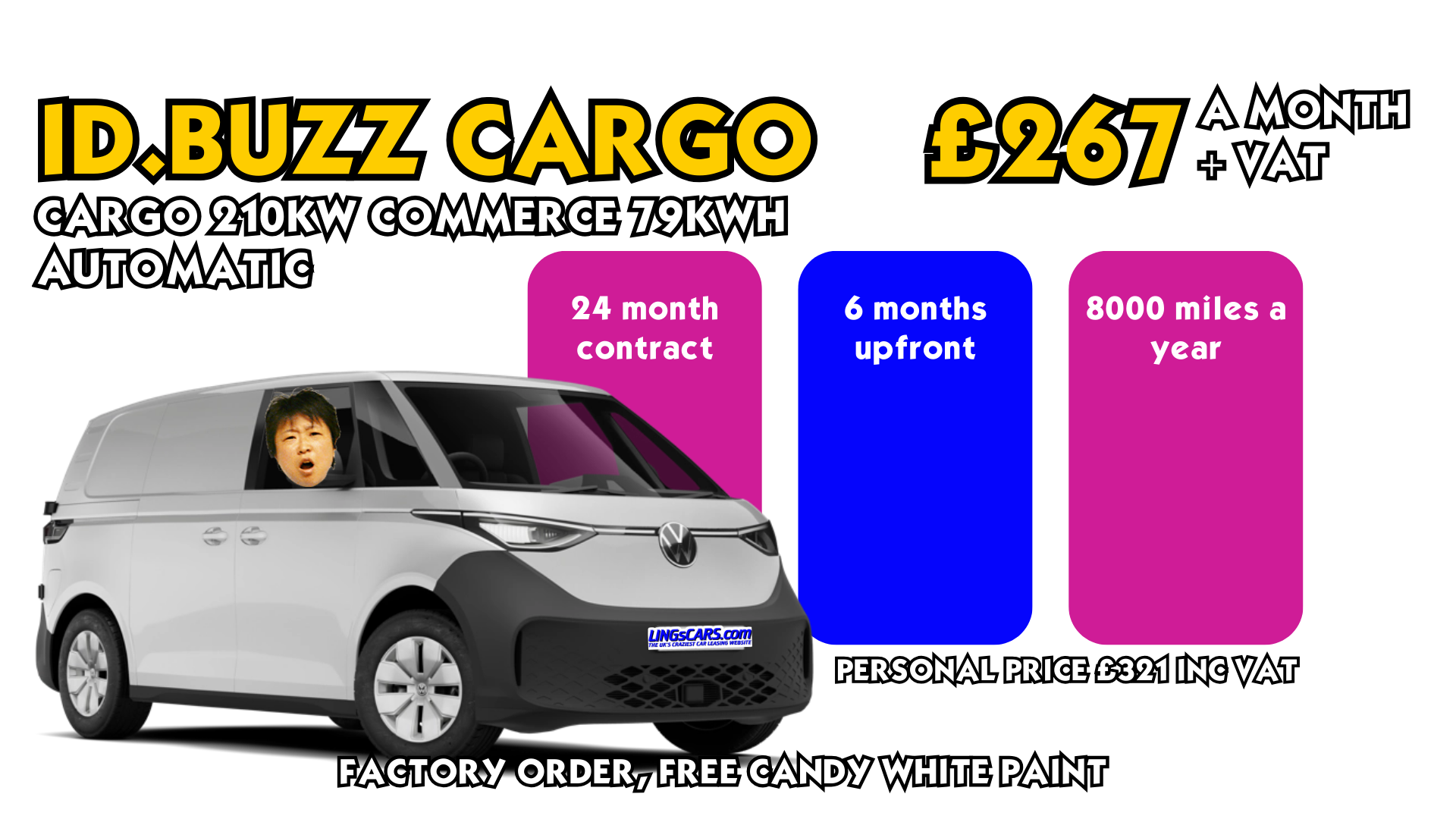 Volkswagen ID.Buzz Cargo Headline Deal!