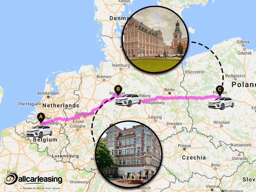 Antwerp to Poznan