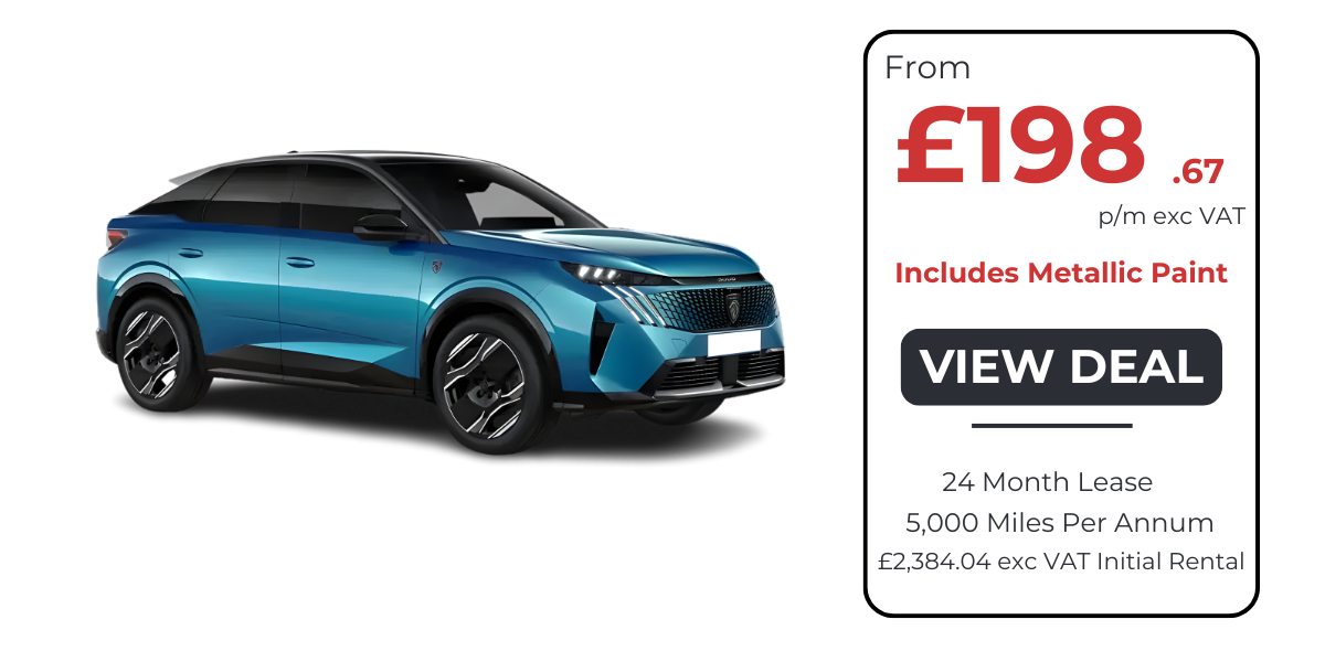 Peugeot 3008 GT - 198.67 exc VAT