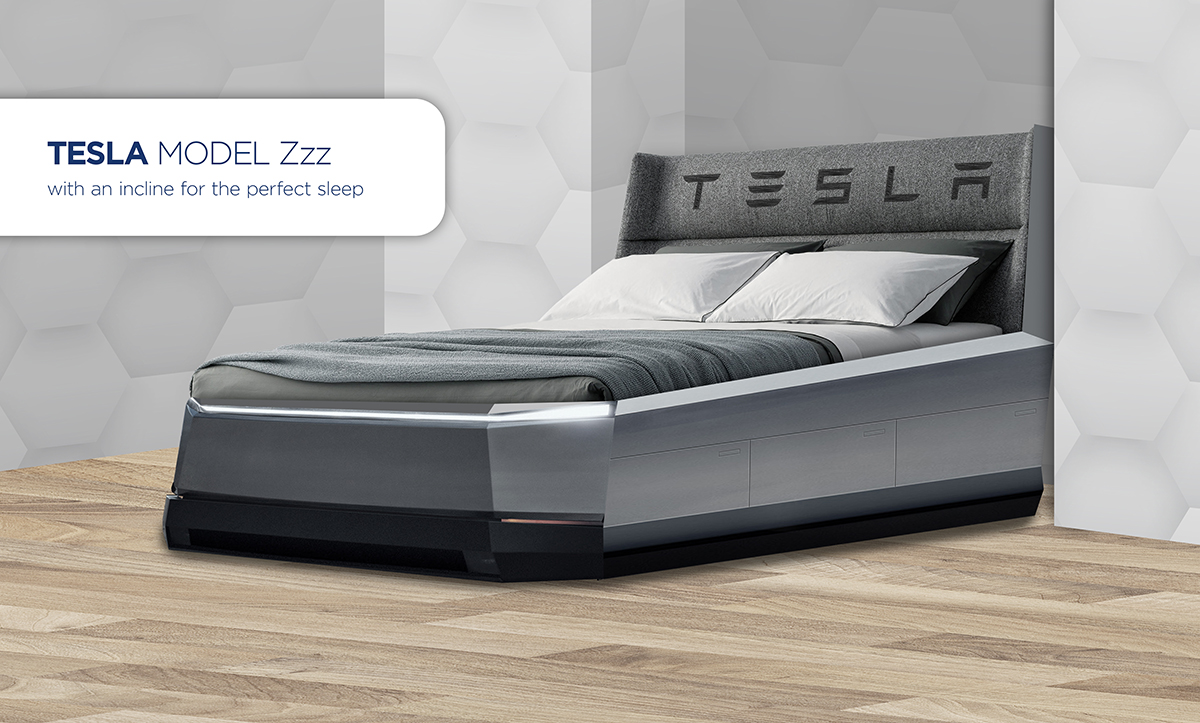tesla bed