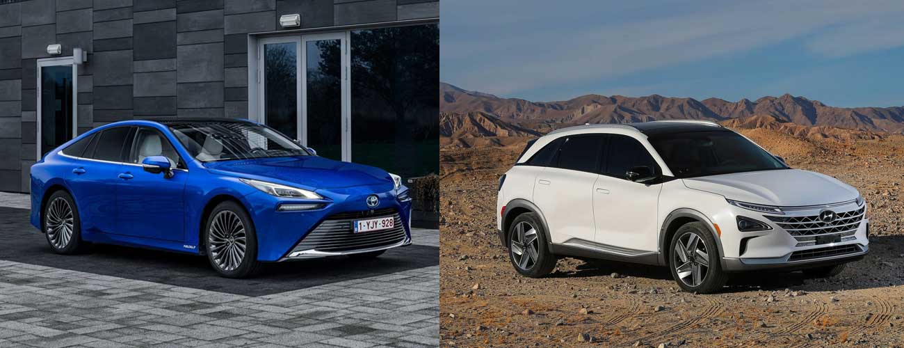 hyundai nexo and toyota mirai