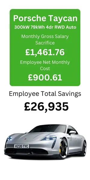Porsche Taycan Salary Sacrifice Example