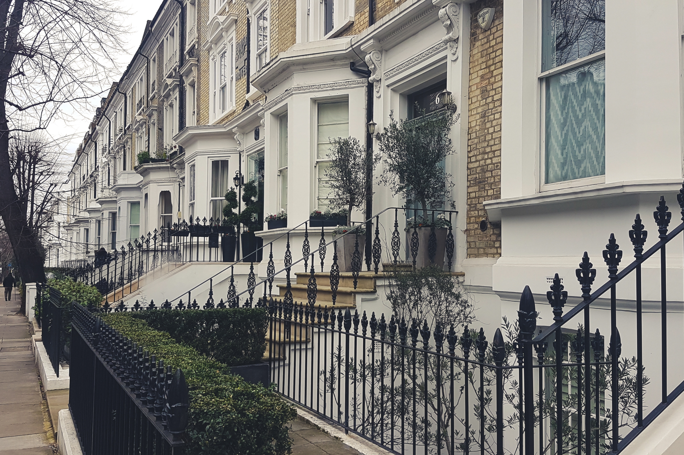 a residential street in London