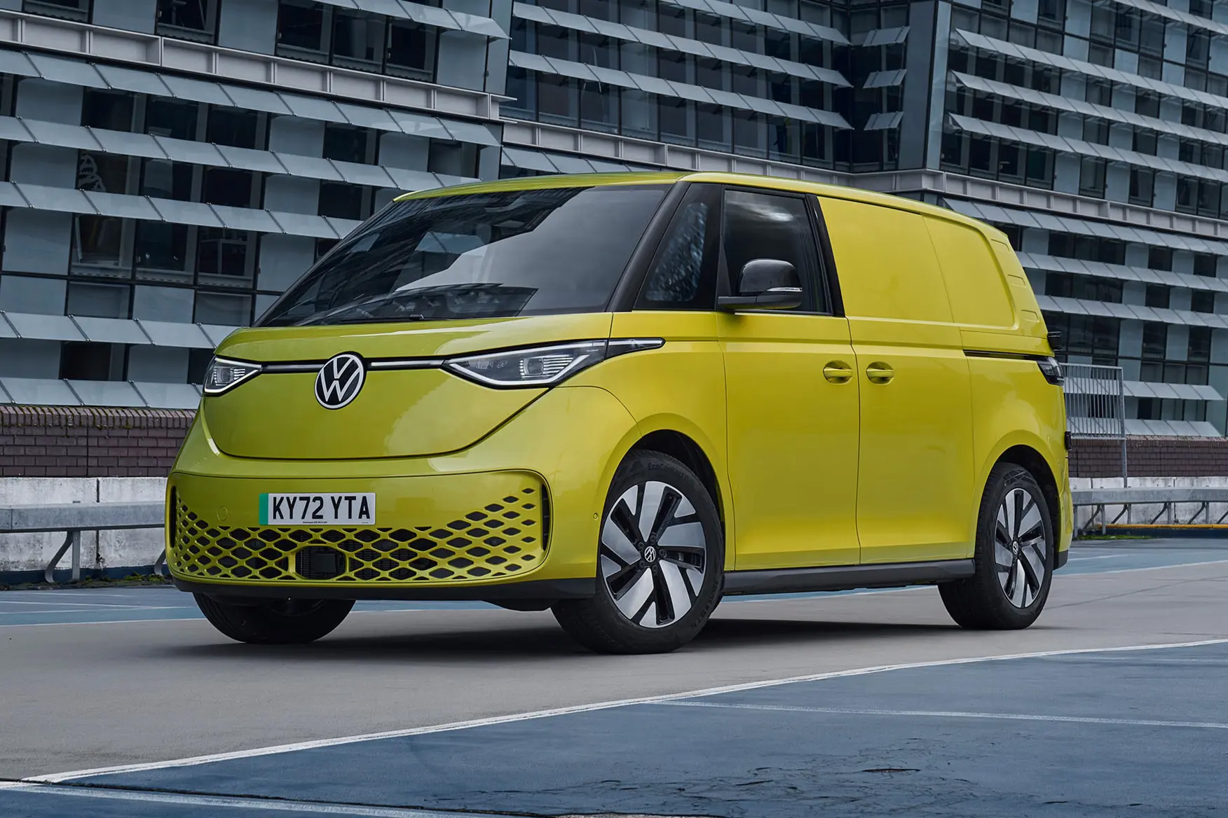 An image of a VW id.buzz cargo Van