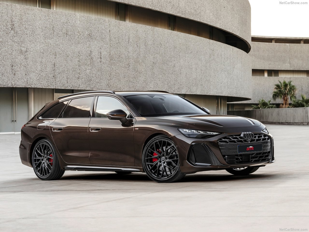 New Audi A6 Avant estate car showcasing design, interior and leasing options.