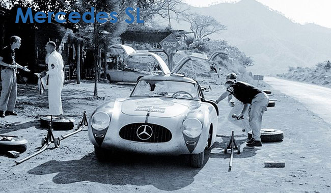 Mercedes SL for History of Merc
