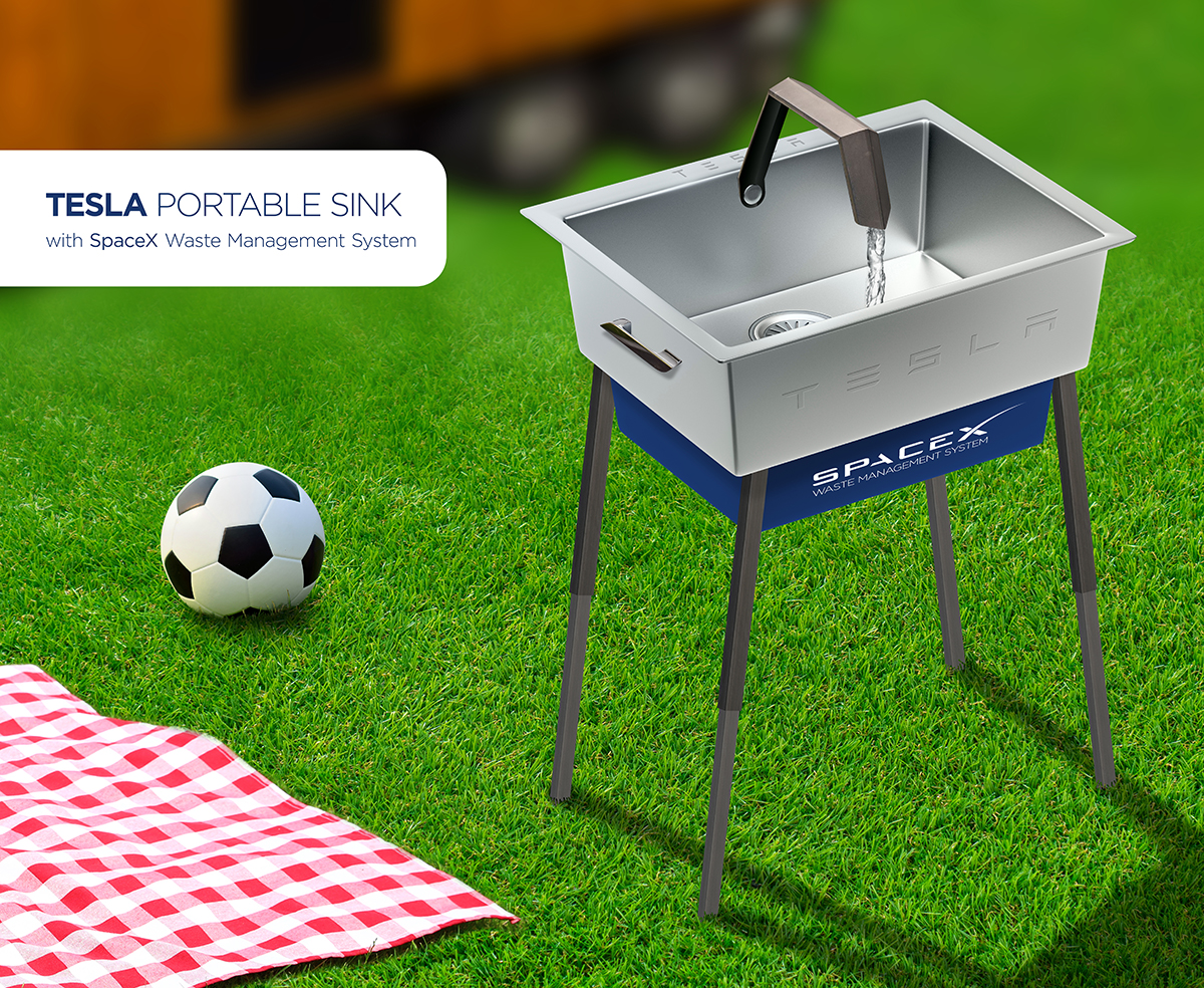 tesla sink