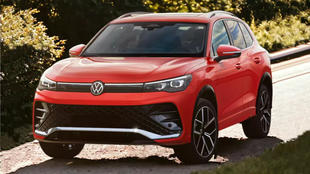 The New 2024 Tiguan Model
