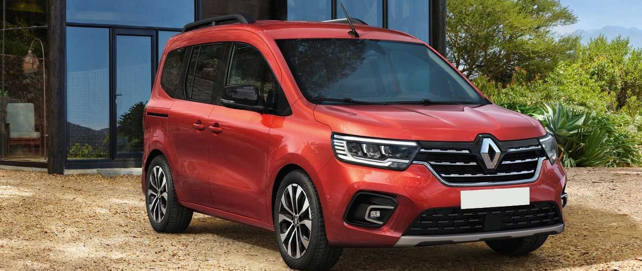 Red Renault Kangoo