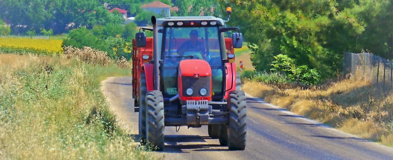 Tractors for Road Safety for Other Road Users