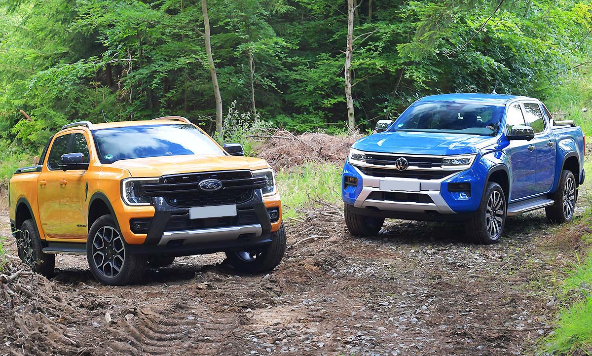 vw amarok and ford ranger