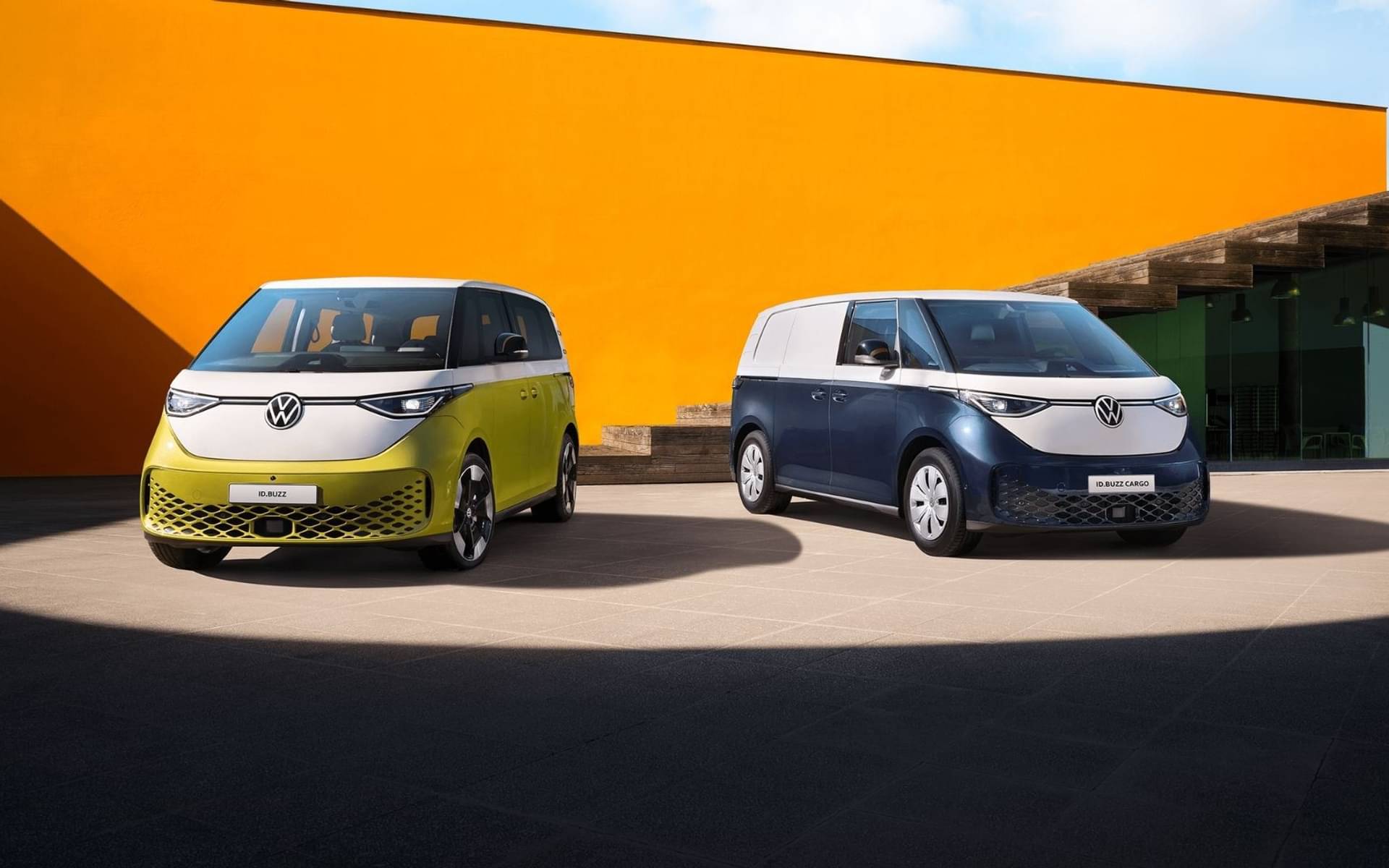 An image showing Volkswagen Id.Buzz Cargo and Style in stock