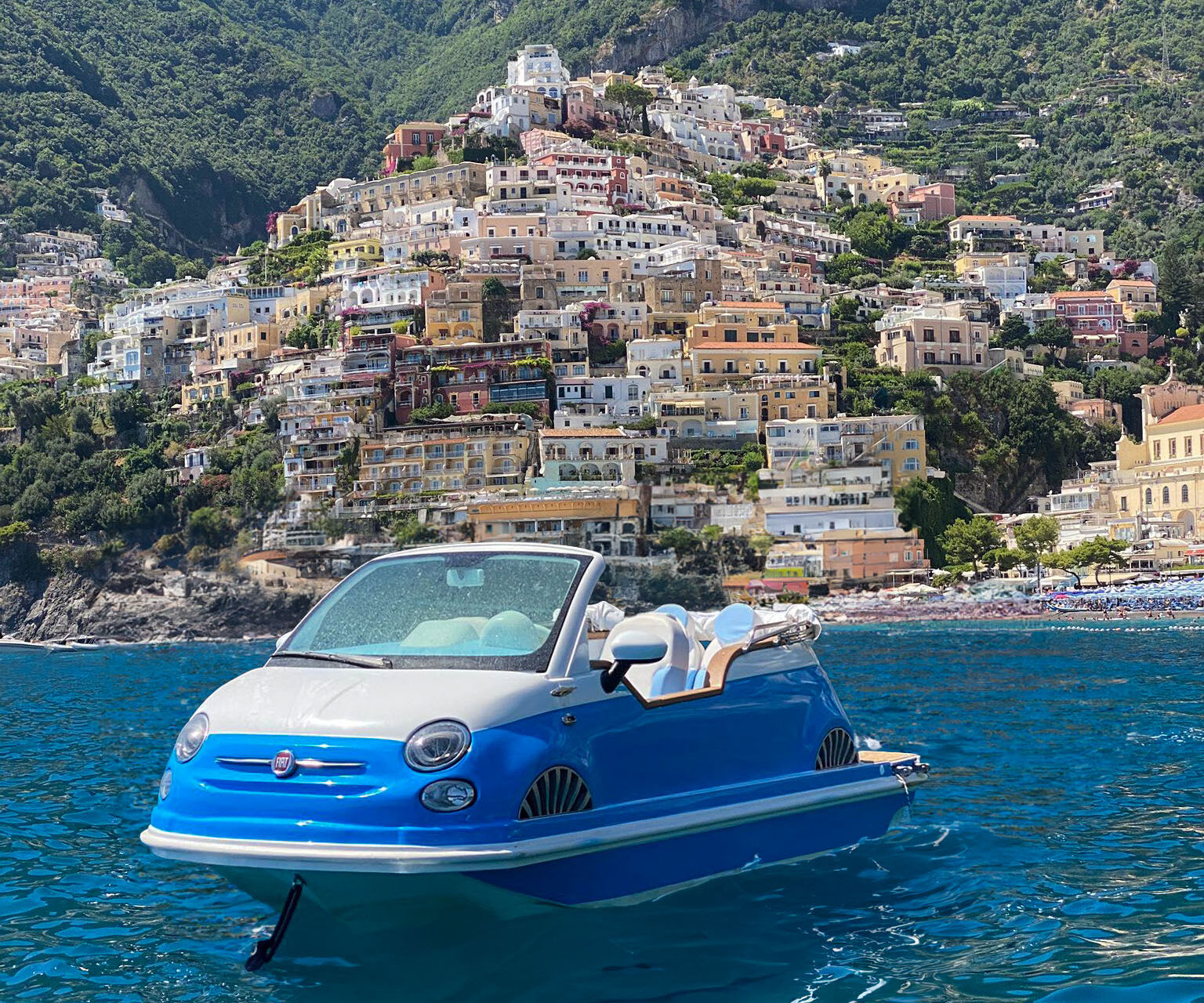 Introducing the World's First FIAT 500 Boat – Your Chance to Own This Limited Edition Unique Vessel!