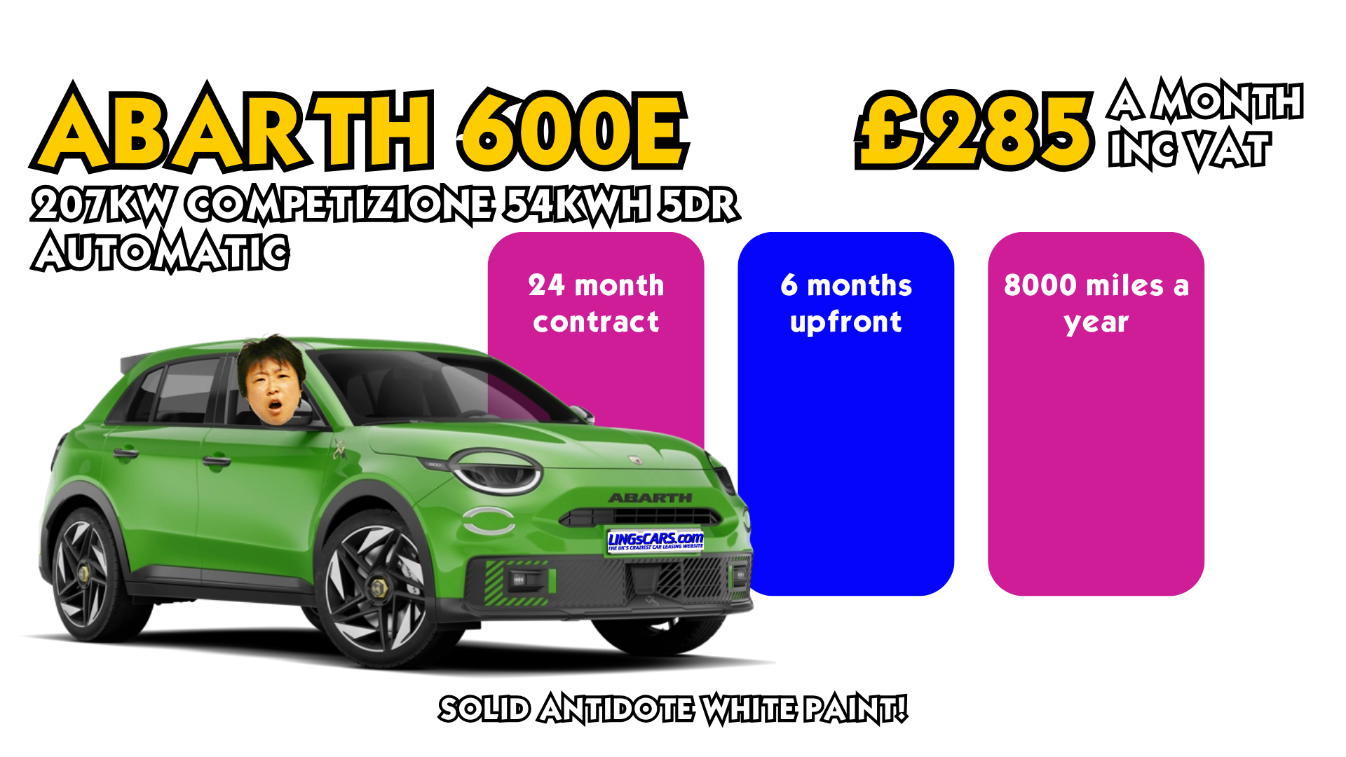 Abarth 600E Headline Deal!