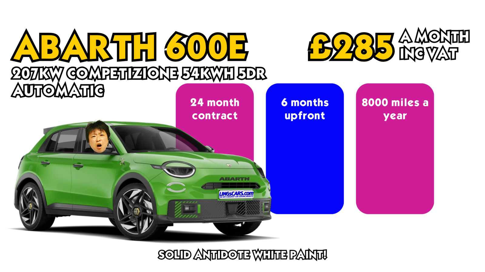 Abarth 600E Headline Deal!