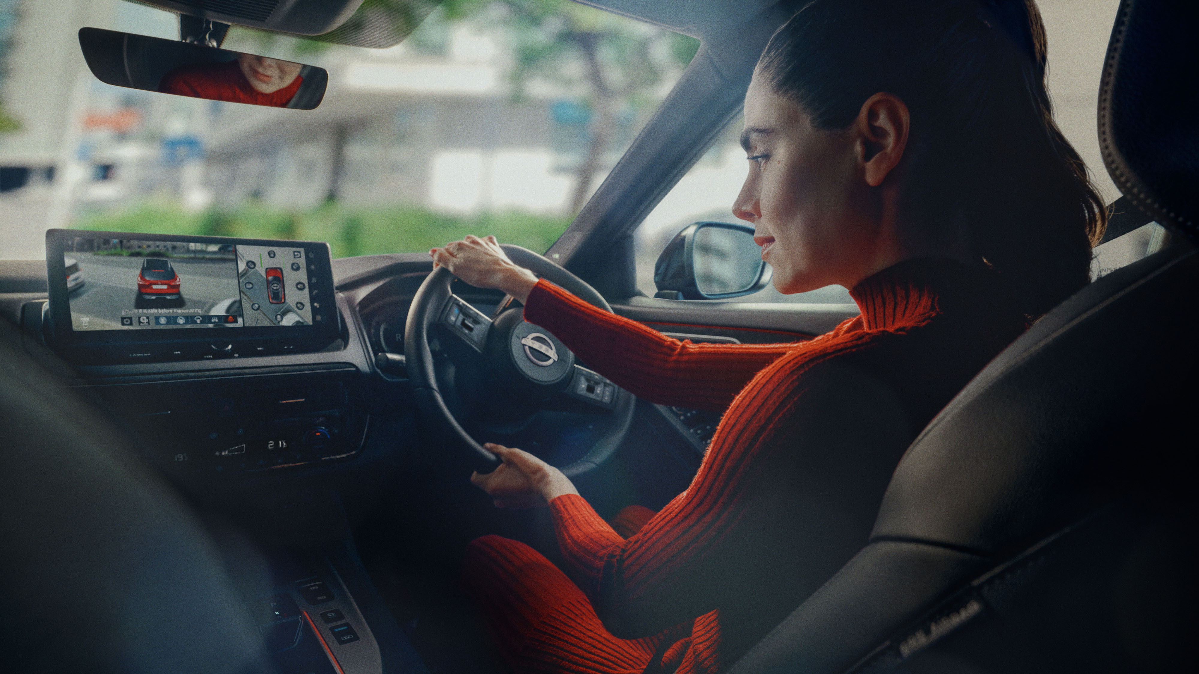 Nissan Qashqai being Driven