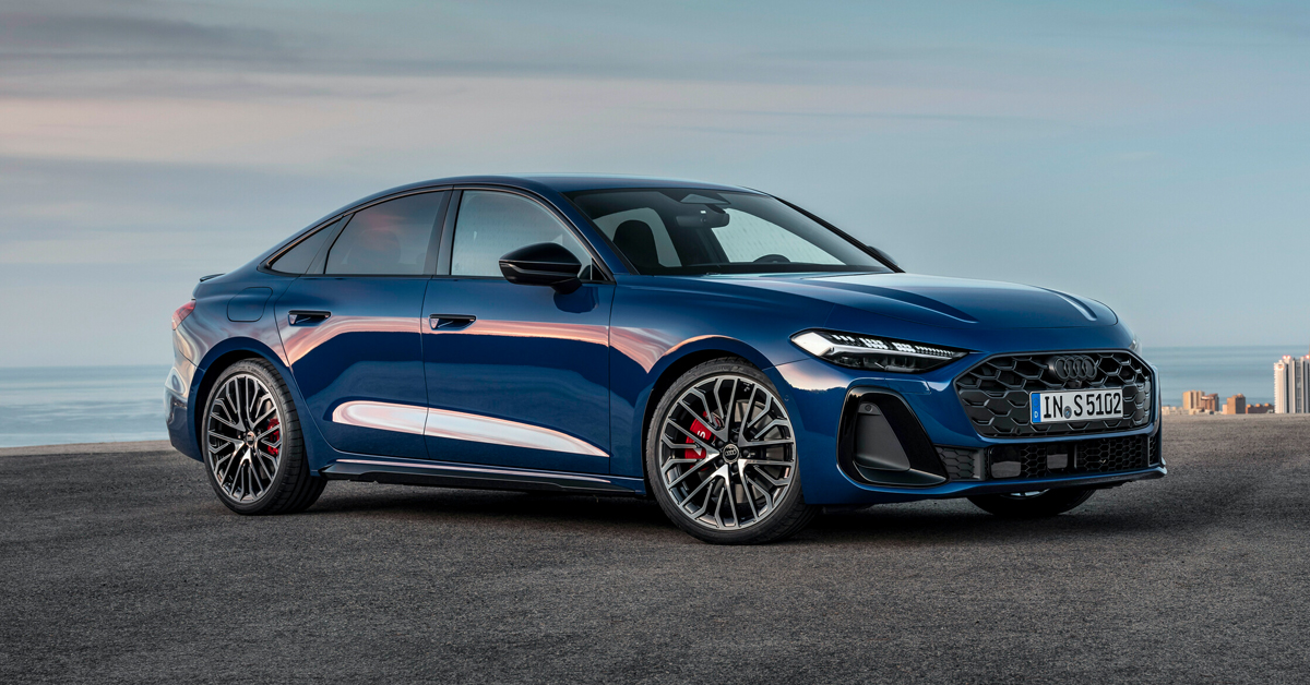 An image of the 2024 Audi S5 saloon