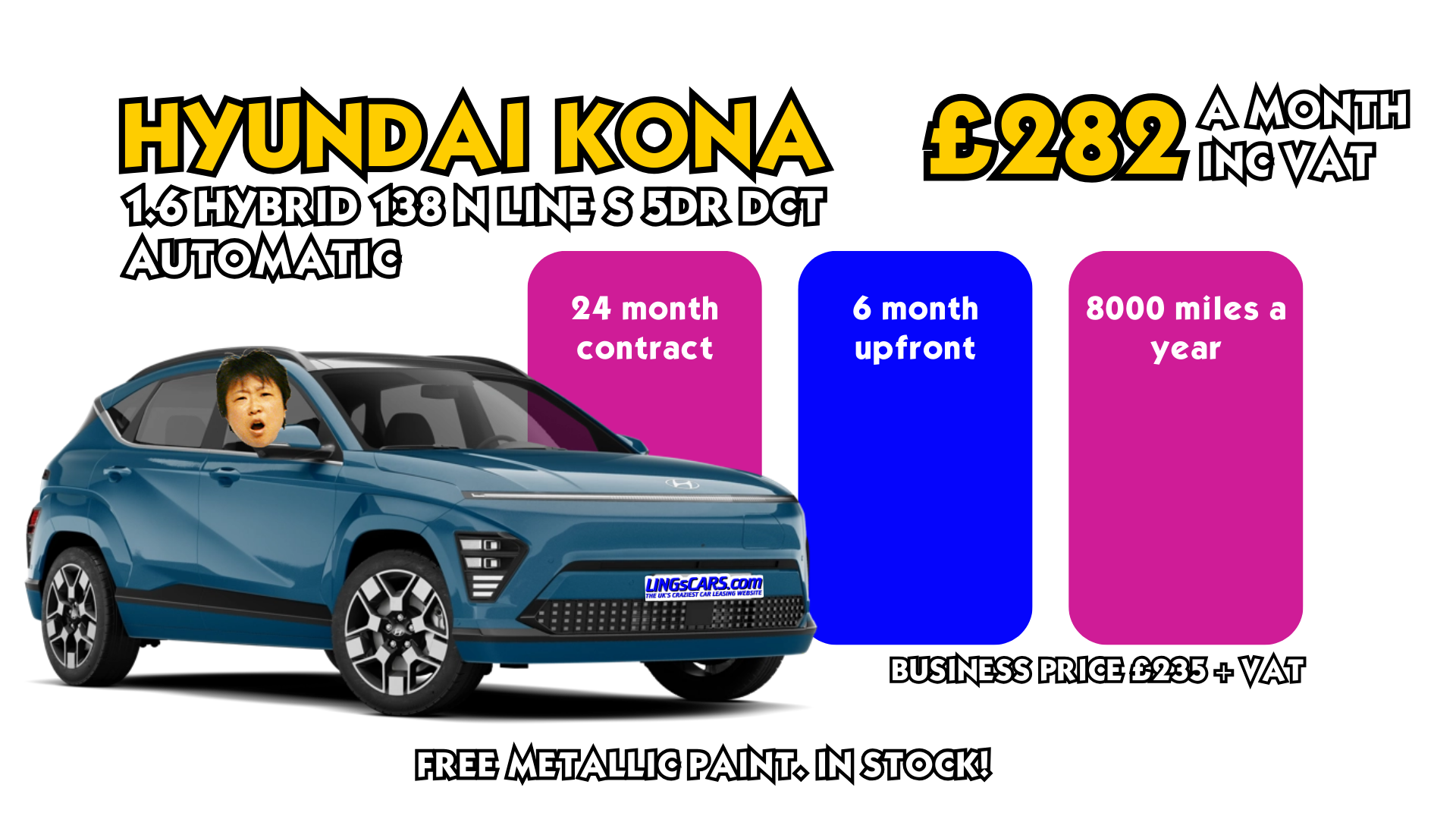 Hyundai Kona Headline Deal!