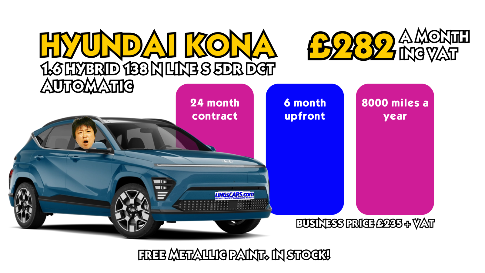 Hyundai Kona Headline Deal!