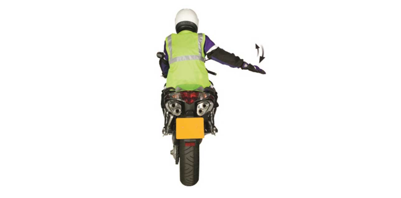 Bike Slowing down or stopping Road Safety for Other Road Users