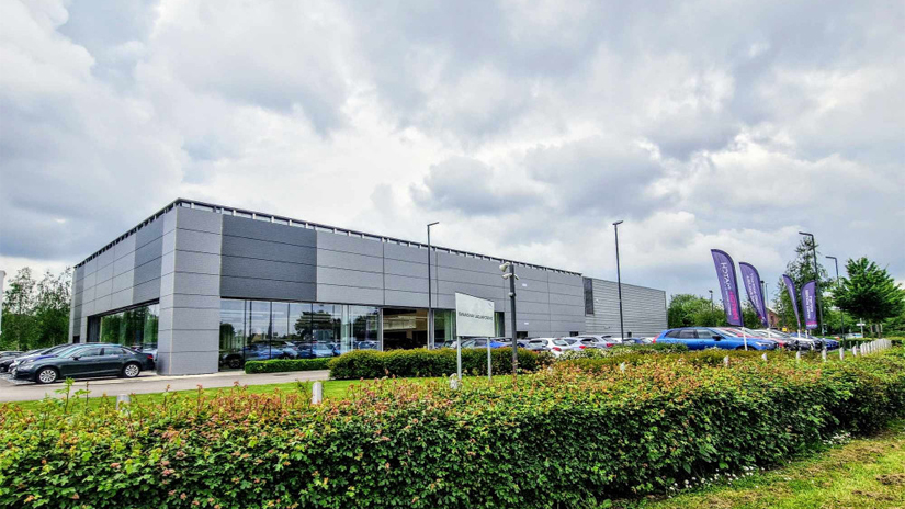 An image of the BYD Crewe dealership, owned by Swansway Motor Group, our parent company