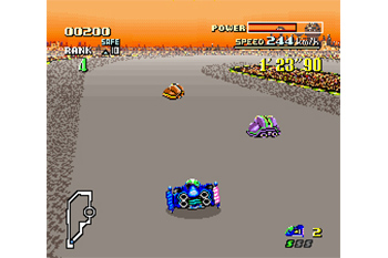 F-Zero Gameplay Screenshot