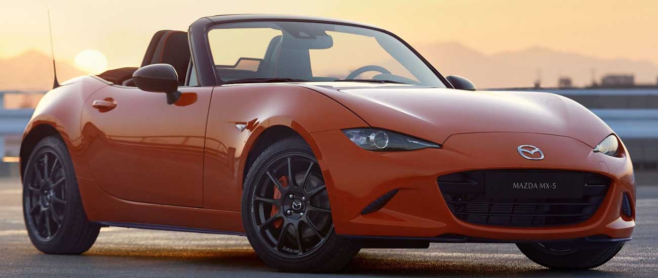 Mazda MX 5 for top 5 Asian Car Brands