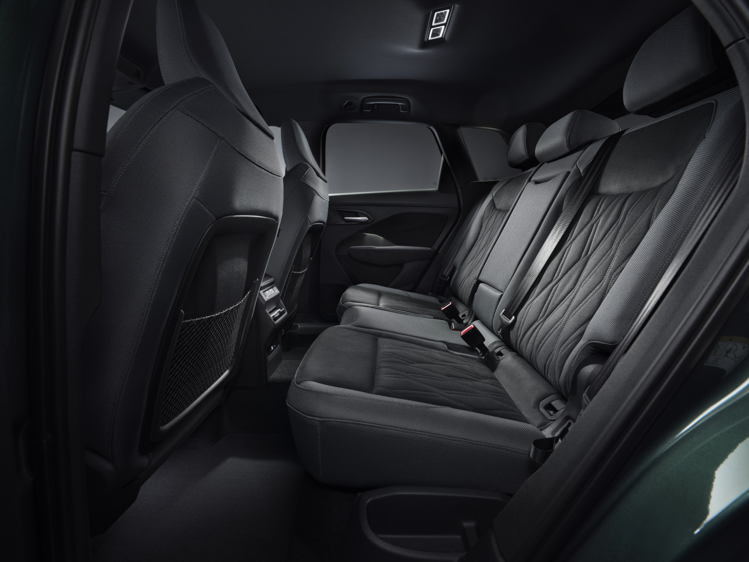 The back seats of the new Audi Q3