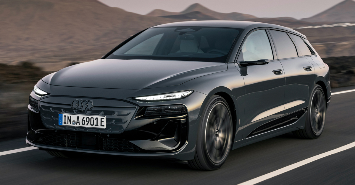 An image showing the Audi A6 e-tron Avant Estate