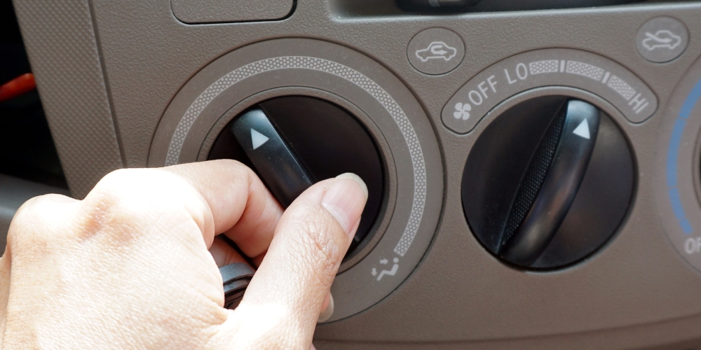 turning of ancillary features in car