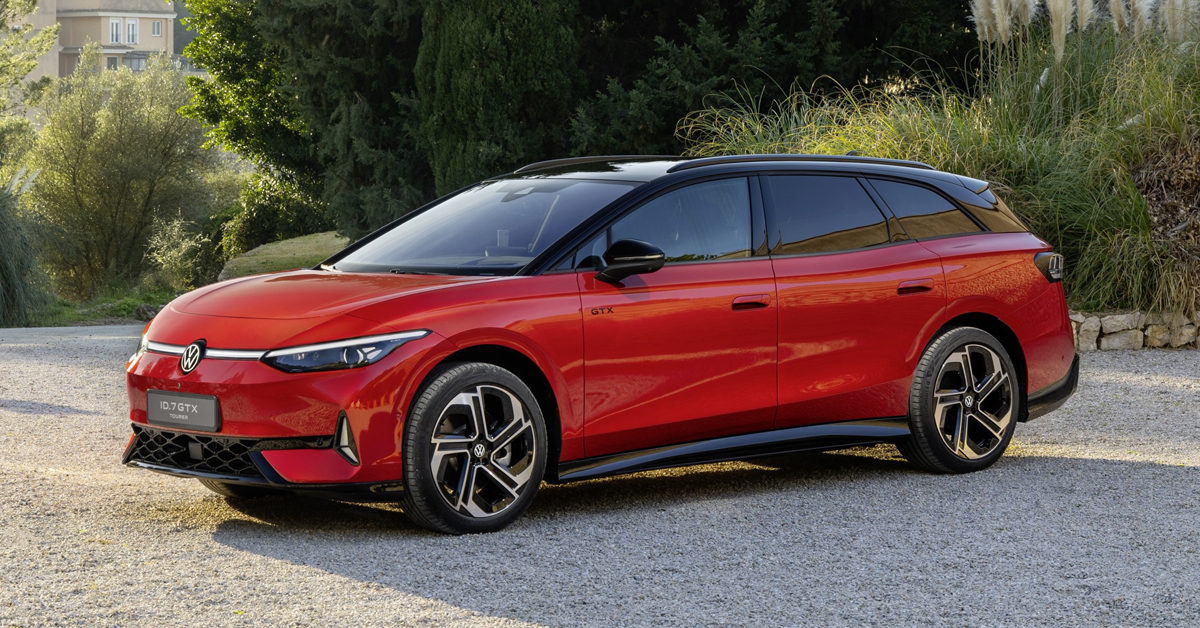 An image showing the Volkswagen ID.7 GTX estate