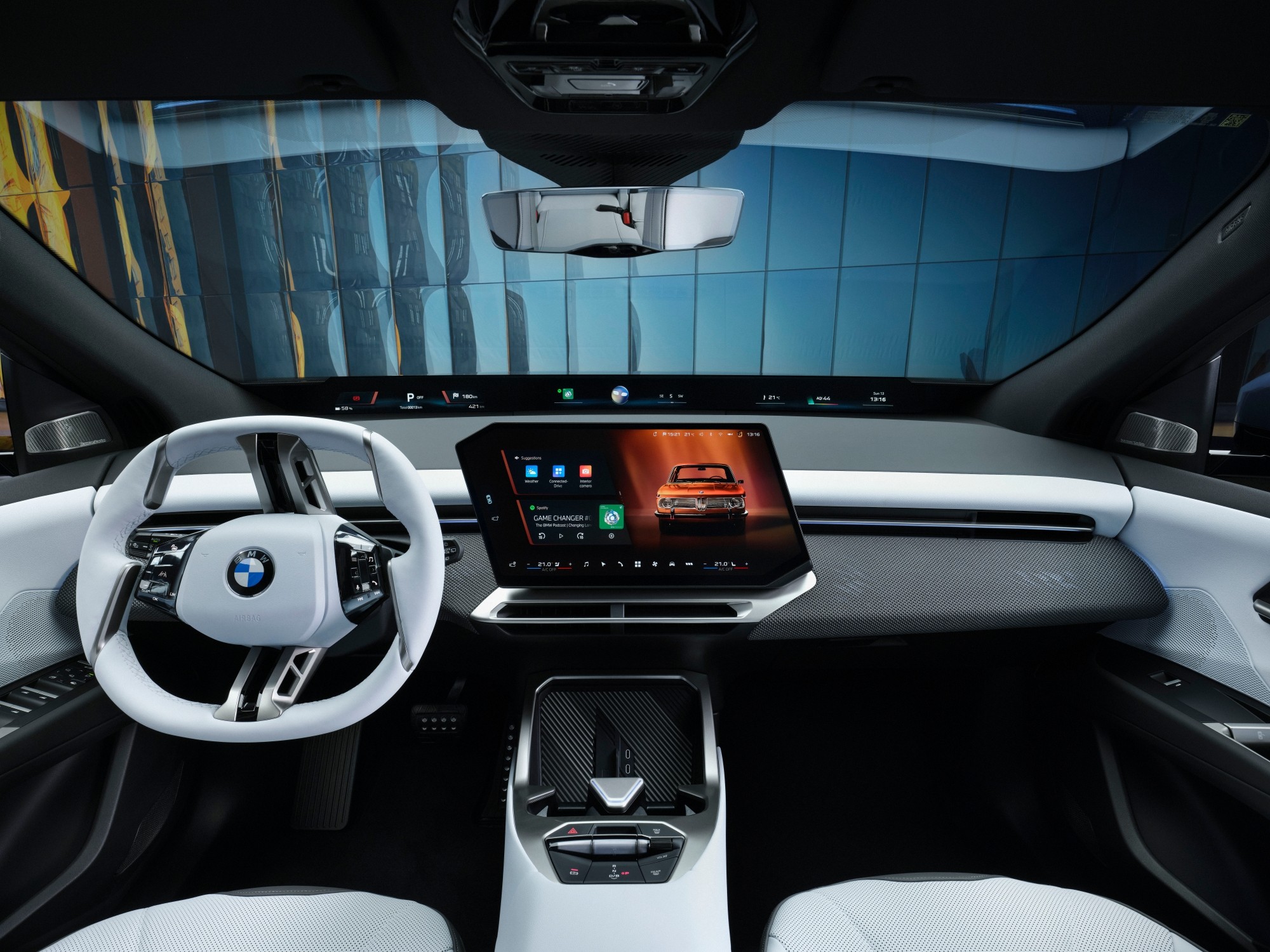 The New BMW IX3 Interior Front